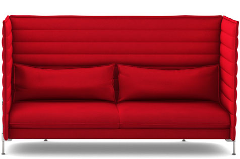 Alcove Highback Sofa Three-Seater von Vitra