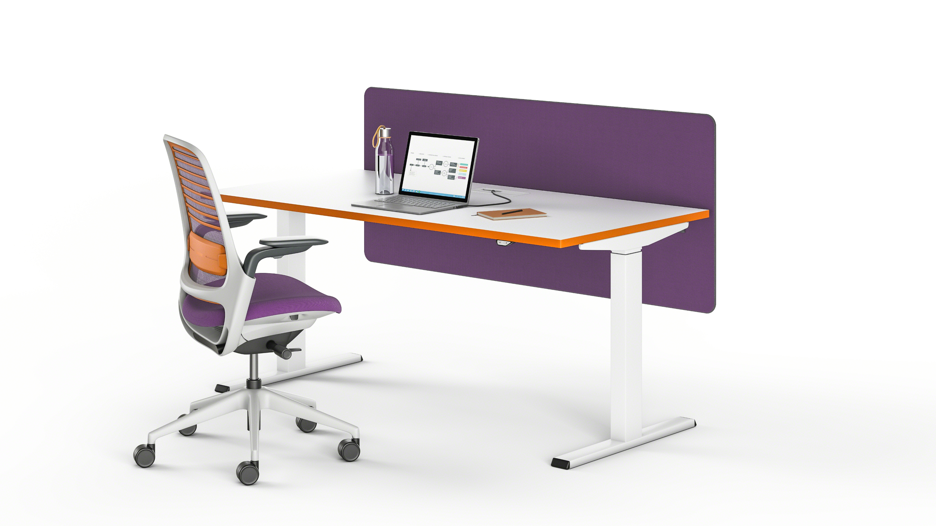 Migration Sitz-/Stehtisch 72 – 125 cm hoch von Steelcase