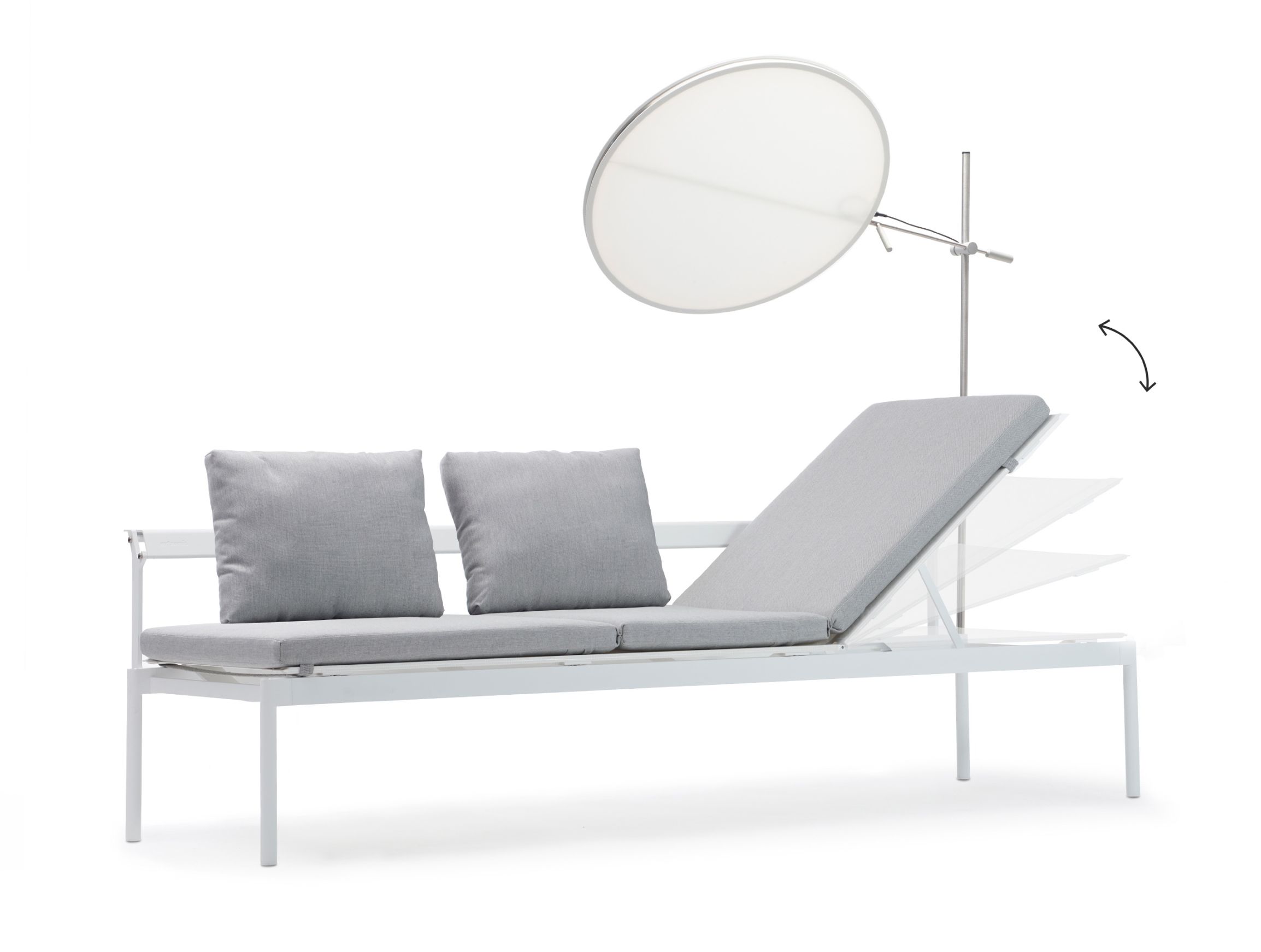 Sol + Luna Sofa-Sonnenliege Outdoor Extremis