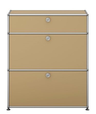 USM Haller Highboard mit 2 Klappen – QUICK SHIP - beige