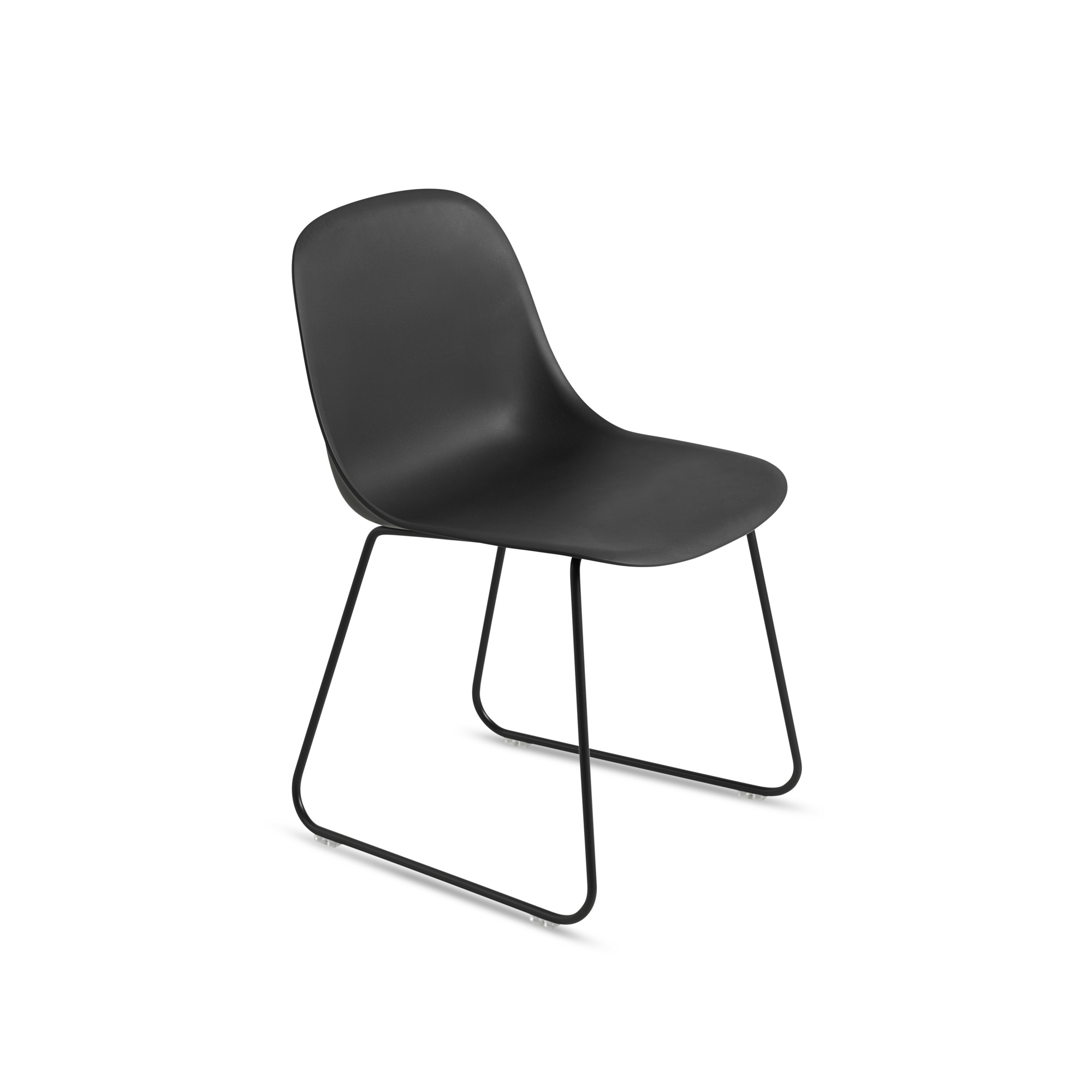 Fiber Side Chair Sled Base Stuhl Muuto