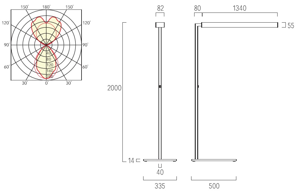 Lightnet Matric S 1 Stehleuchte 