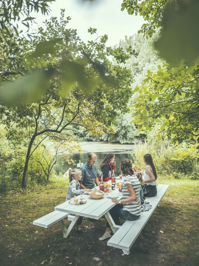 Marina Picnic Tisch mit Bänken Outdoor Extremis