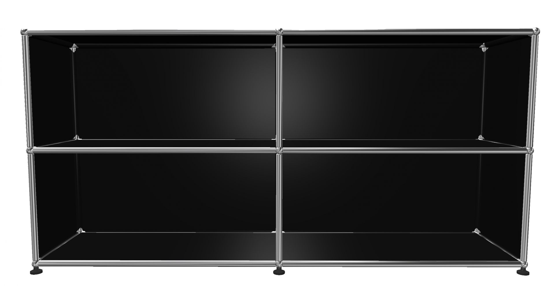 USM Haller Sideboard Offen Graphitschwarz - FAST DELIVERY