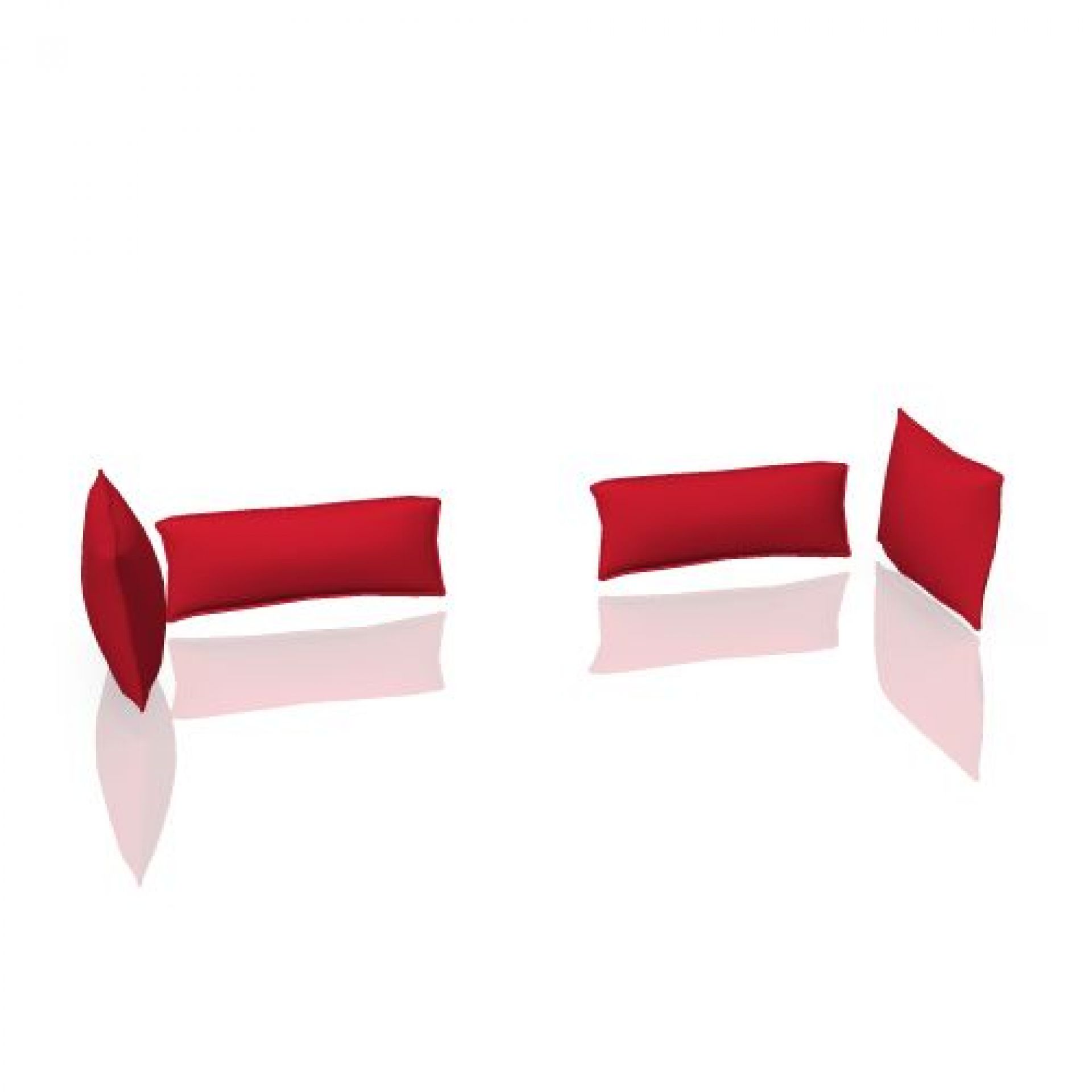 Kissensatz Alcove Highback & Xtra High Sofa Three-Seater von Vitra