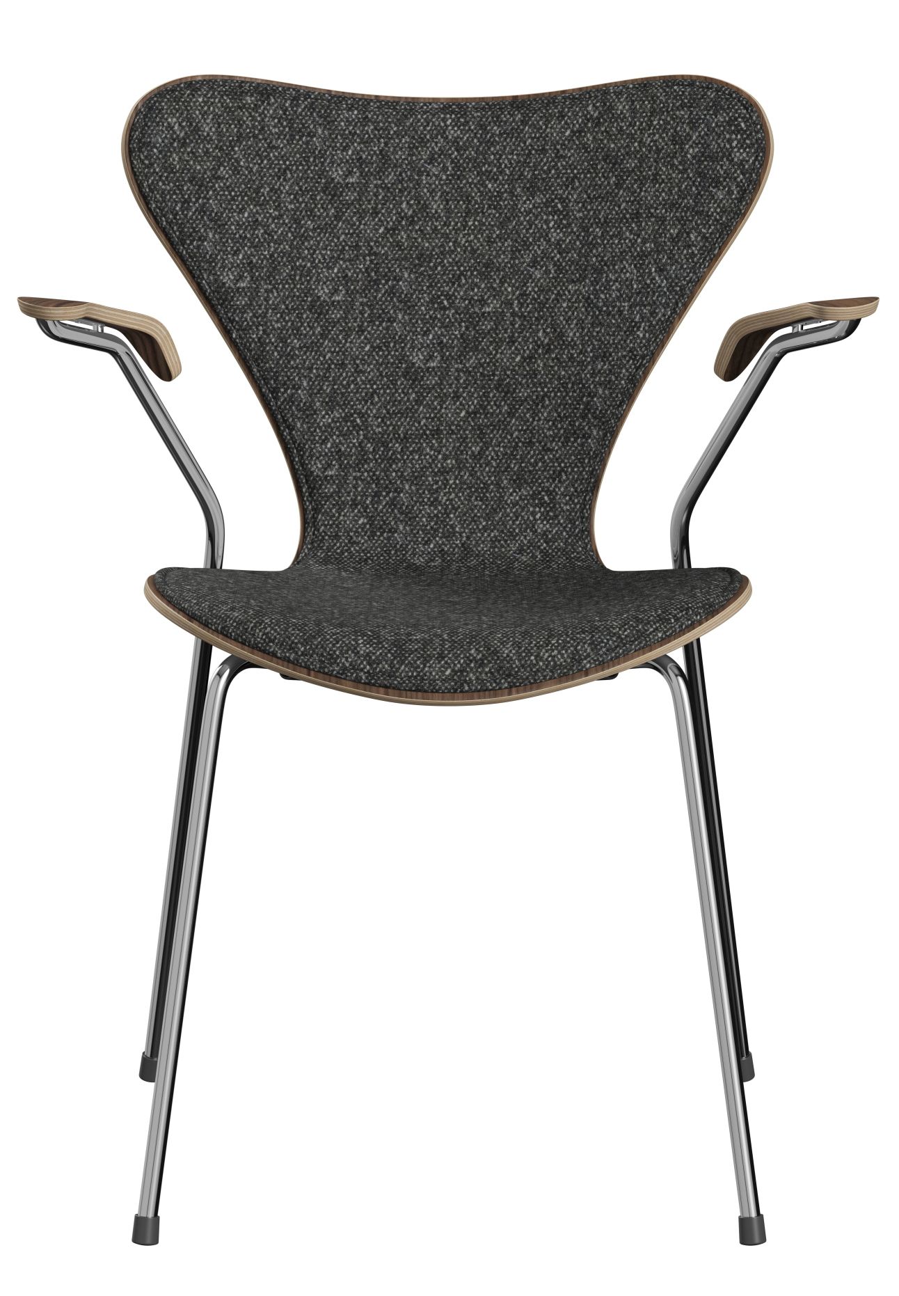 Siebener / Serie Stuhl 3207 Fritz Hansen Jubiläumsmodell