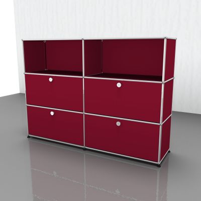 USM Haller Highboard mit 4 Klappen – QUICK SHIP