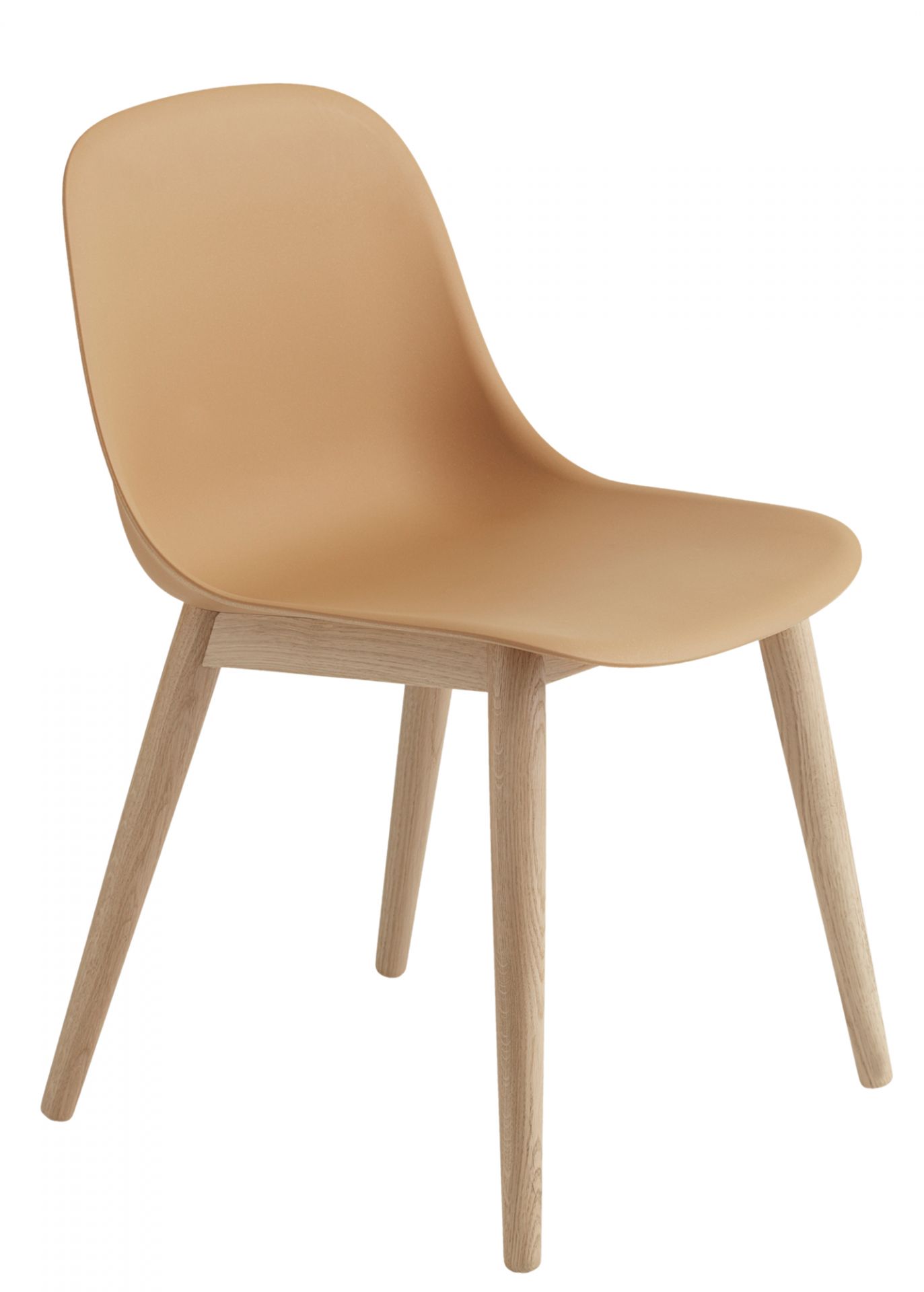 Fiber Side Chair Wood Base Stuhl Muuto