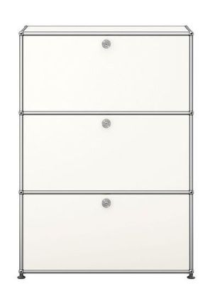 USM Haller Highboard 3 Klappen Reinweiß - FAST DELIVERY